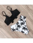 RUUHEE strój kąpielowy bikini kobiety strój kąpielowy 2019 bikini wysokie w talii Push Up węzeł z przodu strój kąpielowy kobiety