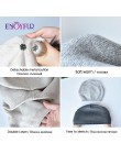 ENJOYFUR zima kobiety prawdziwe futro czapki z pomponem wełna gruba dzianina ciepłe pokryte czapka beanie lady moda bobble czapk