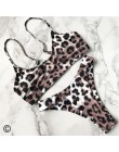 13 kolory 2020 Sexy Leopard Bikini kobiety stroje kąpielowe damski strój kąpielowy dwuczęściowy zestaw Bikini brazylijski kąpiel