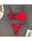 13 kolory 2020 Sexy Leopard Bikini kobiety stroje kąpielowe damski strój kąpielowy dwuczęściowy zestaw Bikini brazylijski kąpiel