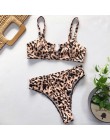 Sexy Bandeau Bikini 2020 nowy V Neck Bikini stroje kąpielowe Push Up stroje kąpielowe kobiet brazylijski Bikini Set kostiumy kąp