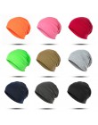 TRUENJOY lato kobiety mężczyźni czapka beanie Solid Color Hip-hop Snap Skullies cienka miękka czapka beanie Cap Bonnet Gorro 23 