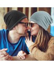 Zimna pogoda ciepłe czapki zimowe polarowe termiczne Slouchy Turban Skullies Cap Stretch moda Snowboard Hip Hop mężczyźni kobiet