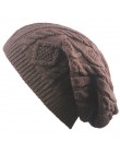 2019 zima kobiety dzianiny kapelusz Twist projekt czapka damska jesień ciepły czapka z czaszkami Bonnet Femme Gorros Mujer Invie