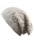 2019 zima kobiety dzianiny kapelusz Twist projekt czapka damska jesień ciepły czapka z czaszkami Bonnet Femme Gorros Mujer Invie