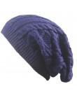 2019 zima kobiety dzianiny kapelusz Twist projekt czapka damska jesień ciepły czapka z czaszkami Bonnet Femme Gorros Mujer Invie