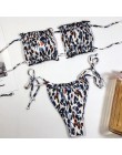 OMKAGI Bandeau Bikini 2020 strój kąpielowy kobiety stroje kąpielowe Biquinis Sexy Push Up pływanie strój kąpielowy kostiumy kąpi
