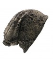 LOVINGSHA marka jesień i zima podwójnego zastosowania Vintage Design kapelusze dla pań cienkie Skullies i czapki kobiety szalik 