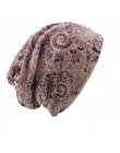 LOVINGSHA marka jesień i zima podwójnego zastosowania Vintage Design kapelusze dla pań cienkie Skullies i czapki kobiety szalik 