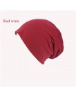 TRUENJOY lato kobiety mężczyźni czapka beanie Solid Color Hip-hop Snap Skullies cienka miękka czapka beanie Cap Bonnet Gorro 23 