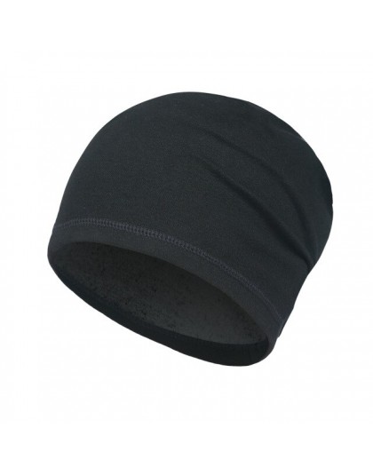 Zimna pogoda ciepłe czapki zimowe polarowe termiczne Slouchy Turban Skullies Cap Stretch moda Snowboard Hip Hop mężczyźni kobiet