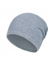 Zimna pogoda ciepłe czapki zimowe polarowe termiczne Slouchy Turban Skullies Cap Stretch moda Snowboard Hip Hop mężczyźni kobiet