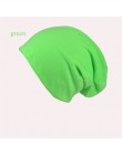 TRUENJOY lato kobiety mężczyźni czapka beanie Solid Color Hip-hop Snap Skullies cienka miękka czapka beanie Cap Bonnet Gorro 23 