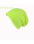 TRUENJOY lato kobiety mężczyźni czapka beanie Solid Color Hip-hop Snap Skullies cienka miękka czapka beanie Cap Bonnet Gorro 23 