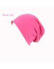 TRUENJOY lato kobiety mężczyźni czapka beanie Solid Color Hip-hop Snap Skullies cienka miękka czapka beanie Cap Bonnet Gorro 23 