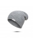 Moda czapka z dzianiny czapki Skullies dla kobiet ciepłe czapki zimowe kolorowe czapka typu Beanie męska Outdoor narciarstwo cza
