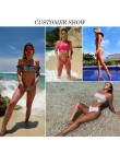 Dwuczęściowy strój kąpielowy dla kobiet bikini na wakacje we wzory klasyczny wygodny modny seksowny