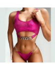 Dwuczęściowy strój kąpielowy dla kobiet bikini na wakacje we wzory klasyczny wygodny modny seksowny