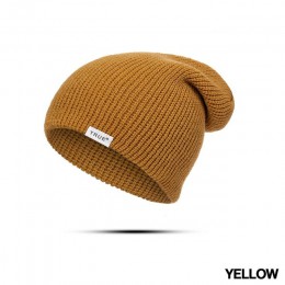 Moda czapka z dzianiny czapki Skullies dla kobiet ciepłe czapki zimowe kolorowe czapka typu Beanie męska Outdoor narciarstwo cza