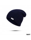 Moda czapka z dzianiny czapki Skullies dla kobiet ciepłe czapki zimowe kolorowe czapka typu Beanie męska Outdoor narciarstwo cza