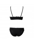 Zestaw bikini kobiety strój kąpielowy Push Up stroje kąpielowe kobiety 2017 sexy bandeau drukuj brazylijskie bikini zestaw strój