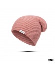 Moda czapka z dzianiny czapki Skullies dla kobiet ciepłe czapki zimowe kolorowe czapka typu Beanie męska Outdoor narciarstwo cza