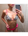 Biquini drukuj 2019 kwiatowy bikini kobiety wzburzyć stroje kąpielowe Feminino dwuczęściowy strój kąpielowy Sexy stroje kąpielow