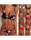 Hirigin Cartoon Pritned seksowne bikini Set kobiety stroje kąpielowe 2019 nowy Push Up wyściełana Biquini strój kąpielowy strój 