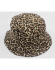 FOXMOTHER nowy mody odwracalne czarny biały wzór krowa kapelusze wiadro rybak czapki dla kobiet Gorras lato