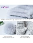 ENJOYFUR Mink fur wełniane dziane czapki dla kobiet zimowe grube ciepłe slouchy czapki damskie czapki z fox futrzany pompon pom