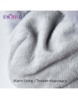 ENJOYFUR Mink fur wełniane dziane czapki dla kobiet zimowe grube ciepłe slouchy czapki damskie czapki z fox futrzany pompon pom