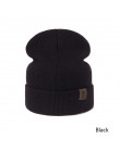TRUENJOY Casual czapka zimowa czapka beanie mężczyźni kobiety moda Knitting czapka zimowa solidna czapka z czaszkami Hip-hop Uni