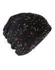 Miaoxi nowych kobiet czapki Skullies Lady moda wysokiej jakości Hip Hop kwiatowy czapka zimowa szalik dorosłych poliester jesien