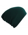 Zimowe ciepłe czapki akrylowe Skullies Hip Hop z miękkiej dzianiny kapelusz czapka damska dla chłopców dziewcząt czapki na zewną