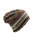 Miaoxi nowych kobiet czapki Skullies Lady moda wysokiej jakości Hip Hop kwiatowy czapka zimowa szalik dorosłych poliester jesien