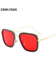 W stylu vintage steampunk okulary mężczyźni kobiety marka projektant Tony Stark Iron Man gogle Retro wiatroszczelna steam punk o