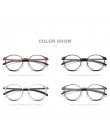 FONEX Alloy optyczne okulary rama mężczyźni Ultralight Retro okrągłe krótkowzroczność okulary korekcyjne kobiety metalowe bezśru