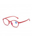 Iboode blokujące niebieskie światło Ray okulary do czytania okulary komputerowe kobiety mężczyźni Ultralight TR90 okrągłe okular