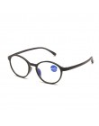 Iboode blokujące niebieskie światło Ray okulary do czytania okulary komputerowe kobiety mężczyźni Ultralight TR90 okrągłe okular