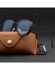 TUZENGYONG 2020 nowy Steampunk okulary moda mężczyzna kobiet marka projektant Vintage kwadratowa rama metalowa okulary UV400 oku