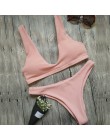 Hirigin Sexy stringi Bikini Set 2019 kobiet stroje kąpielowe wysokiej jakości tkaniny Push Up strój kąpielowy kobiety strój kąpi