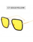 W stylu vintage steampunk okulary mężczyźni kobiety marka projektant Tony Stark Iron Man gogle Retro wiatroszczelna steam punk o
