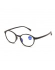 Iboode blokujące niebieskie światło Ray okulary do czytania okulary komputerowe kobiety mężczyźni Ultralight TR90 okrągłe okular