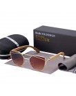 BARCUR bambusowe okulary przeciwsłoneczne cat eye spolaryzowane metalowe ramki drewniane oprawki okularów Lady Luxury Fashion ok
