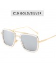 W stylu vintage steampunk okulary mężczyźni kobiety marka projektant Tony Stark Iron Man gogle Retro wiatroszczelna steam punk o