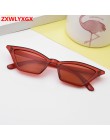 ZXWLYXGX 2018 nowe okulary przeciwsłoneczne cat eye kobiety marka projekt retro kolorowe przezroczyste kolorowe moda cateye okul