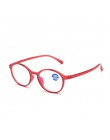 Iboode blokujące niebieskie światło Ray okulary do czytania okulary komputerowe kobiety mężczyźni Ultralight TR90 okrągłe okular