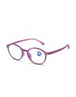 Iboode blokujące niebieskie światło Ray okulary do czytania okulary komputerowe kobiety mężczyźni Ultralight TR90 okrągłe okular