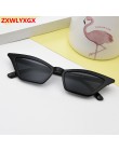 ZXWLYXGX 2018 nowe okulary przeciwsłoneczne cat eye kobiety marka projekt retro kolorowe przezroczyste kolorowe moda cateye okul