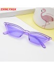 ZXWLYXGX 2018 nowe okulary przeciwsłoneczne cat eye kobiety marka projekt retro kolorowe przezroczyste kolorowe moda cateye okul
